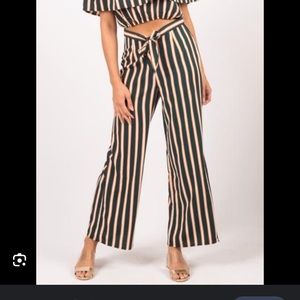 NWT Amuse society striped pants